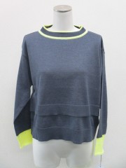配色プルオーバー
