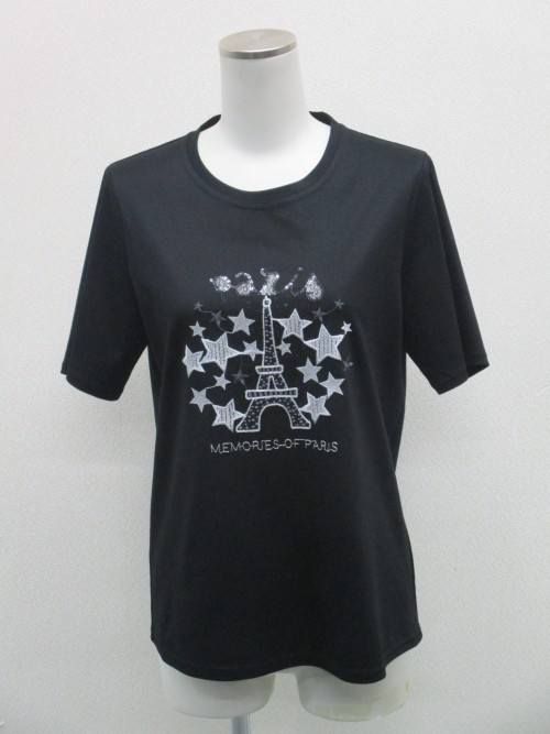 ナノシア刺繍入りTシャツ